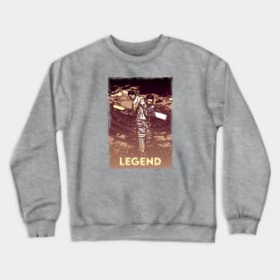 World Cup Cricket Batsman Passion P6 Crewneck Sweatshirt